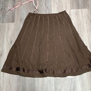 Charming Vintage Prairie polka dot skirt